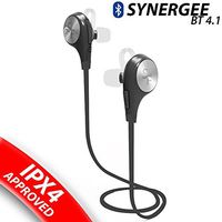 iheartsynergee Sports Bluetooth Headphones V4.1 Wireless Noise Cancelling Headset In-Ear Running Sweatproof Earbuds With Mic