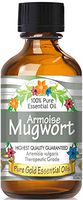 Pure Gold Mugwort Aromoise Essential Oil, 100% Natural & Undiluted, 60ml