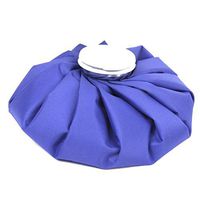 Healifty 3pcs 9 inch Sports Injury Ice Bag Reusable Cold Pack for Neck Knee Head Leg Blue