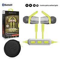 Acellories Chromium Sport Bluetooth Earbuds W/Carrying CASE-Green