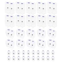 Premium Quality TENS Electrodes, 60 Pack Assortment with Small, Large and XL TENS Replacement Electrode Pads for TENS Units, Discount TENS Brand (Mega, 60 Pack)