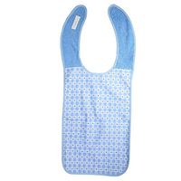 Adult Waterproof Bib,Use A Terry Cloth At The Neck For Comfortable Men And Women,17.7 43.3Inch