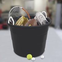 Mainstay 17 Gallon Rope Handle Tub, Set of 8