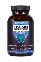 Infowars Life - Living Defense Plus (120 Capsules) – Full Body Natural Cleanse & Detox Support – Promotes Healthy Digestive System