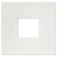 Intrasonic Technology IST Retro Intercom Room & Patio Station Large Plastic Cover Plate, White (RETRO-8AT)
