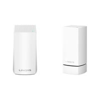 Linksys Velop Dual-Band Whole Home WiFi Intelligent Mesh System 1-Pack,Speed,Works with Alexa & Whole Home Wi-Fi Mesh Wall Mount, Works with All Velop Models, white