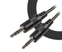 iMBAPrice 12 Feet Professional Quality Nickel Plated 3.5 mm Male/Male Stereo Audio Cable