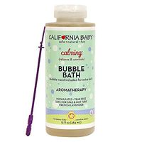 California Baby Calming Bubble Bath, No Tear, Pure Essential Oils for Bathing, Hot Tubs, or Spa Use, Moisturizing Organic Aloe Vera and Calendula Extract (13 fl. ounces) 2 pack
