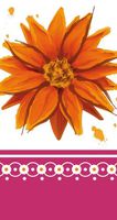 Guest Towel Size Paper Napkin,Floral Splash