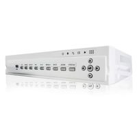 iCATCH 4 Channel CCTV Home Security System 1080N Video Security CCTV Surveillance with P2P Function (Real-Time), no HDD no Camera - White