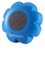 Shower Speaker, Elecstars Water Resistant Bluetooth Waterproof Speaker with Wireless Handsfree Portable Speakerphone, Strong Suction Cup - Best Gift for Women Teens Kids Children Girls Boys (Blue)