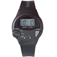 Tel-Time IV Spanish Talking Watch - Unisex- Black