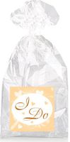 Golden I Do Party Favor Bags with Ties - 12pack
