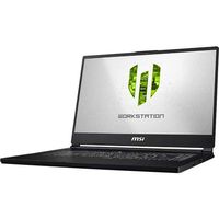 MSI WS65 9TL-685 15.6" FHD Thin and Light Mobile Workstation Intel Core i9-9880H Quadro RTX 4000 32GB 1T Nvme SSD Win10 Pro TPM2.0 TB3 Fingerprint