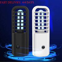 Portable Mini UVC Sterilization Disinfection Lamp, USB Rechargeable Purple Light Ultraviolet Germicidal Lamp Indoor Sterilization Lamp(Random color)
