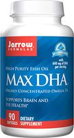 Jarrow Formulas Max-DHA, Supports Brain and Eye Health, 90 Softgels