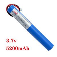 Rechargeable Lithium Ion Battery Pack - VIDAR 3.7V 5200mAh High Capacity Li-ion Battery Pack with JST PH2.54/2P Plug-in(Customizable) for Electronics,Toys,Lighting,Equipment