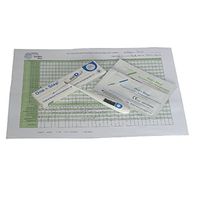 Centigrade Digital Ovulation Basal Thermometer Pack incl. Fertility Chart +10 ultra sensitive 20mIU ovulation tests & 10 ultra early 10mIU pregnancy tests