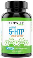 5-HTP - 100 MG with Vitamin B6 - Stress Relief Support & Mood Control - Natural Appetite Suppressant for Weight Loss - Sleep Aid Supplement & Brain Booster - 120 Vegetarian Capsules
