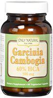 Only Natural Garcinia Cambogia, 500 Mg, 60 Count