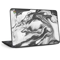 Skinit Decal Laptop Skin for Chromebook 11 G6 EE - Officially Licensed Originally Designed Grey Marble Ink Design
