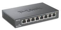 D-Link DGS-108 8-Port 10/16 Gbps Gigabit Desktop Ethernet Switch