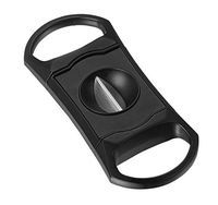 Visol Caspian Matte Black Wedge Cigar Cutter