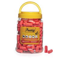 Rustig Foam Noise Reducing Ear Plugs for Hearing Protection During Construction, Home Repairs, and Safety (100 Pair)