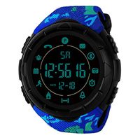 Men's Watches,Fxbar Military Use Men Sport Analog Dive Watch Outdoor Smartwatch 24h All-Weather Monitoring Men Watch(B)