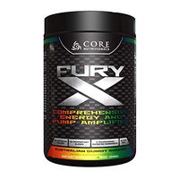Core Nutritionals Fury X Pre Workout Powder Comprehensive Formula Fully Dosed (Australian Gummy Snake)