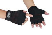 Fodimex - Adult's Adjustable Gym Gloves Training Fitness Wrist Wrap Workout Exercise Sports Running Gloves