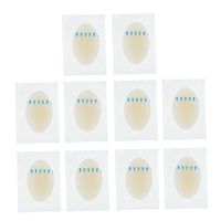 10pcs Waterproof Adhesive Blister Pad Bandages Silicone Gel Prevention Guard Patch for Running Sports Hiking Daily Use - #2