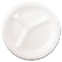 GNP83900 - Genpak Three Compartment Foam Dinnerware