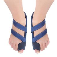 HEALLILY Toe Brace Support Soft Adjustable Toe Splint Brace for Bunions Arthritis 1pc