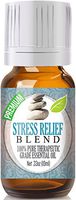 Stress Relief Essential Oil Blend - 100% Pure Therapeutic Grade Stress Relief Blend Oil - 10ml
