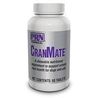 CranMate Cranberry Extract Urinary Tract Supplement for Pets - 60 Chewable Table