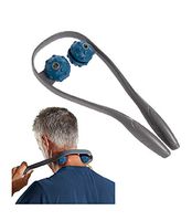 SPRI Neck & Back Reliever Deep Tissue Massager for Neck Back Pain Relief Reduces Tension and Stiffness