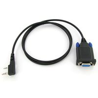 Valley Enterprises Kenwood KPG-22 Rib-Less Serial Two-Way Radio Programming Cable, Also Works with Baofeng, FDC, Linton, Pofung, Puxing, Surecom, Weierwei, Wouxun, and Quansheng