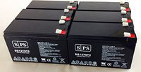 12V 7Ah (from SPS) Sealed Lead Acid Replacement Battery (6 Pack) for UPS and Alarm Systems