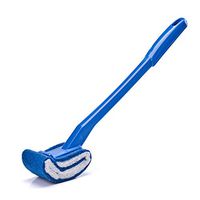 d1HhgJ Long Handle Toilet Cleaning Brush and Bracket Set for Bathroom Storage and Organization Blue