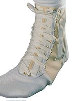 Canvas Cock Up Ankle Splint Laceup - Extra Large