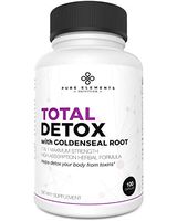 Liver Cleanse Detox Pills & Immune System Booster for Adults - Goldenseal Root Capsules for Immune Support - Body, Kidney & UTI Cleanse + Toxin Rid (100 Capsules)