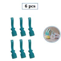 Yimeezuyu Lazy Shoe Helper 6 Pcs Shoe Lifting Helper Shoe Horn Wear Shoe Helpers Easy on Easy Off Travel Shoehorn Shoe Helper for Men, Women and Kids