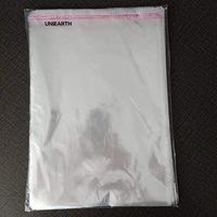 8" x 12" Self Seal Clear Cello Cellophane Bags Resealable Plastic Apparel Bags Perfect for Packaging Clothing, T-Shirt, Brochure, Prints, Handicraft Gift Bags