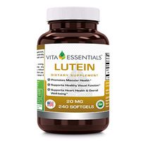 Vita Essentials Softgels, Lutein, 20 Mg, 240 Count