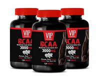 Muscle Recovery Workout Supplement - BCAA 3000 MG - BRANCHED Chain Amino Acid - Liver Supplements for Women - 3B (360 Tablets)
