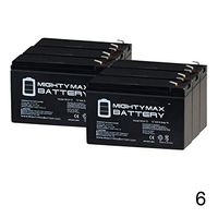 Mighty Max Battery 12V 9AH Sealed Lead Acid Battery for UPS/Surge Protector - 6 Pack Brand Product