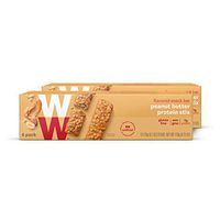 WW Peanut Butter Protein Stix - Gluten-free, High Protein Snack Bar, 2 SmartPoints - 2 Boxes (12 Count Total) - Weight Watchers Reimagined