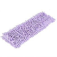 Sugoyi Mop Cloth, Cleaning Pad Mop Cover Reusable Mop Pads Cloth - Flat Replacement Heads for Wet Or Dry Floor Cleaning(Purple)
