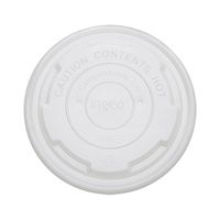 Karat Earth KE-KDL90 8 oz Paper Food Containers Compostable Flat Lids (Pack of 1000)